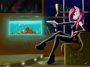 Rating: Safe Score: 0 Tags: ambient_fish ambient_sealife anthro anthrofied aquatic arm_warmers armwear clothing digital_media_(artwork) e621 earth_pony equid equine female fish friendship_is_magic glass gun hair hasbro horse long_hair mammal my_little_pony pinkamena_(mlp) pinkie_pie_(mlp) pony ranged_weapon seahorse smile solo syngnathid syngnathiform weapon zigword User: bunchy7s