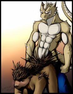 Rating: Explicit Score: 0 Tags: 2013 abs all_fours anal anal_penetration anthro athletic biceps bottomwear clothed clothing doggystyle duo e621 featureless_chest from_behind_position fur hi_res horn horny_toad interspecies khuraji lizard male male/male male_penetrated male_penetrating male_penetrating_male mammal muscular nude pants pecs penetration phrynosomatid porcupine reptile rodent scales scalie sex topless User: bunchy7s