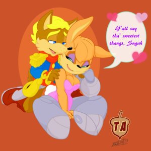 Rating: Questionable Score: 0 Tags: 1:1 2013 anthro antoine_d'coolette archie_comics blonde_hair blue_eyes bodalack breasts bunnie_rabbot canid canine canis clothing coyote cybernetics cyborg duo e621 eyeshadow female fur green_eyes hair heart_symbol hi_res lagomorph love machine makeup male male/female mammal melee_weapon open_mouth romantic romantic_couple sega smile sonic_the_hedgehog_(archie) sonic_the_hedgehog_(comics) sonic_the_hedgehog_(series) sword text weapon User: bunchy7s