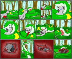 Rating: Questionable Score: 0 Tags: 2013 avian beak blue_eyes blush claz_(clazzeh) comic e621 embarrassed english_text fan_character feathered_wings feathers female feral generation_5_pokemon gryphon head_first hi_res hug larger_feral licking livinlovindude love mythological_avian mythological_creature mythology nintendo oral_vore outside pokemon pokemon_(species) red_eyes reptile scalie serperior serperior_(livinlovindude) size_difference smaller_feral snake squeezing swallowing tail text tongue tongue_out vore wings User: bunchy7s