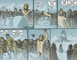 Rating: Explicit Score: 0 Tags: blonde_hair butt carrot castle clothed clothing collar comic dialogue e621 english_text erection food genitals group hair hat headgear headwear human humor improvised_partner long_hair male mammal not_furry nude oglaf outside penis plant sex snow snow_pussy snowman text vegetable User: bunchy7s