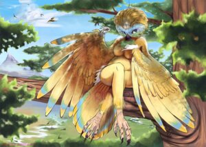 Rating: Safe Score: 0 Tags: anthro avian barefoot beak belly big_belly big_breasts biped bird black_claws blonde_hair blue_body blue_feathers branch breasts casual_nudity claws cloud crossed_legs day detailed_background e621 feathered_wings feathers featureless_breasts feet female hair humanoid_hands in_tree looking_at_viewer mountain multicolored_body multicolored_feathers nature non-mammal_breasts nude outside owl plant pregnant pregnant_anthro pregnant_female rioarmare river sitting sky solo thick_thighs tree water wings yellow_body yellow_feathers User: bunchy7s