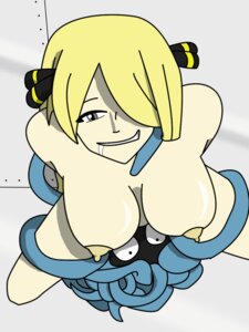 Rating: Explicit Score: 0 Tags: breasts cynthia_(pokemon) female human nipples pokemon pokemon_(species) pokemon_dppt pokephilia rule34 tangela User: bunchy7s