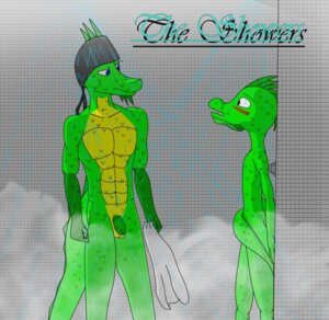 Rating: Explicit Score: 0 Tags: abs anthro biceps blush bodily_fluids duo e621 embarrassed flaccid genitals iguana iguanid lizard male male/male muscular nude pecs penis pose reptile scales scalie shocked shower shy skinny standing steam sweat tail towel unknown_artist water wet young young_anthro User: bunchy7s
