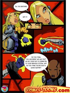 Rating: Questionable Score: 0 Tags: 1boy 1girls comic comics-toons.com dc dc_comics deathstroke female male okunev rule34 slade_wilson smooth_skin teen_titans terra User: bunchy7s