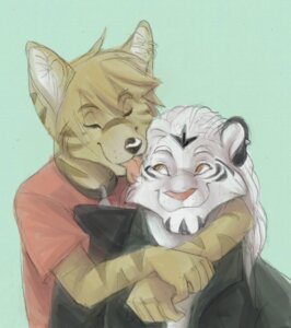 Rating: Safe Score: 0 Tags: anthro canid canine canis digital_media_(artwork) domestic_dog duo e621 felid jailbird licking male male/male mammal pantherine romantic romantic_couple shaded simple_background tiger tongue tongue_out User: bunchy7s Rating: Safe Score: 0 Tags: anthro canid canine canis digital_media_(artwork) domestic_dog duo e621 felid jailbird licking male male/male mammal pantherine romantic romantic_couple shaded simple_background tiger tongue tongue_out User: bunchy7s