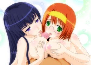 Rating: Explicit Score: 0 Tags: female glasses kampfer mishima_akane pubic_hair rule34 sangou_shizuku threesome User: bunchy7s