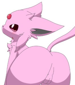 Rating: Explicit Score: 0 Tags: black_body black_nose black_skin blush blush_lines butt chest_tuft e621 eeveelution espeon female feral forehead_gem fur gem generation_2_pokemon genitals head_tuft looking_at_viewer looking_back looking_back_at_viewer low_res nenenero nintendo nude open_mouth pink_eyes pink_sclera pokemon pokemon_(species) presenting presenting_hindquarters presenting_vulva purple_body purple_fur shadow simple_background solo tail tongue tuft vulva white_background User: bunchy7s
