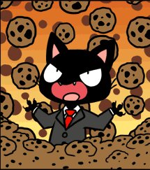 Rating: Safe Score: 0 Tags: accessory ambiguous_gender animated animated_gif anthro black_body black_ears black_fur black_paws candy chocolate chocolate_chip_cookie chocolate_chips claws clothing collared_shirt cookie cookie_clicker dessert domestic_cat e621 evil_laugh fangs felid feline felis food fur gamercat_(character) gradient_background laugh low_res mammal monotone_body necktie pink_inner_ear pink_tongue pupils red_necktie samantha_whitten shirt short_playtime simple_background small_pupils solo suit teeth the_gamercat thumbnail tongue topwear whiskers User: bunchy7s