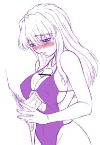 Rating: Explicit Score: 0 Tags: bangs blush breasts casual_one-piece_swimsuit censored cleavage_cutout erect_nipples female lipstick makeup male misnon_the_great my-hime my-otome nipples one-piece_swimsuit paizuri penis rule34 shizuru_viola spot_color straight sweat swimsuit tears User: bunchy7s
