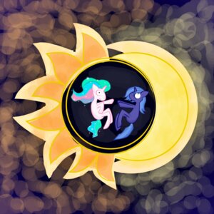 Rating: Safe Score: 0 Tags: 1:1 duo e621 equid equine evilglen female feral friendship_is_magic hasbro hi_res horn mammal moon my_little_pony mythological_creature mythological_equine mythology parody princess_celestia_(mlp) princess_luna_(mlp) star sun unicorn User: bunchy7s