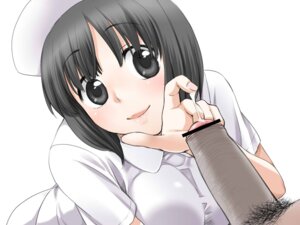 Rating: Explicit Score: 0 Tags: 1boy 1girls 2d bar_censor black_eyes black_hair breasts censor_bar censored chupimaro clothing cum cum_on_fingers female female_focus fingernails foreskin hat looking_at_viewer male male_pubic_hair nurse nurse_cap original partially_retracted_foreskin penis pov precum pubic_hair retracted_foreskin rule34 short_hair simple_background smile straight_hair uncircumcised white_background User: bunchy7s