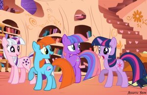 Rating: Safe Score: 0 Tags: aquaticneon blue_eyes bright_eyes_(mlp) crossover cutie_mark e621 english_text equid equine female feral friendship_is_magic fur group hair hasbro hi_res horn inside looking_back mammal mlp_g1 mlp_g3 multicolored_hair my_little_pony my_little_pony_'n_friends my_little_pony_(2003) my_little_pony_tales mythological_creature mythological_equine mythology on_model open_mouth open_smile orange_hair past_meets_present pre-g4 purple_body purple_eyes purple_fur purple_hair smile square_crossover style_emulation tail text twilight_(mlp) twilight_sparkle_(mlp) twilight_twinkle_(mlp_g3) two_tone_hair unicorn yellow_eyes User: bunchy7s