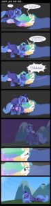 Rating: Safe Score: 0 Tags: blue_body blue_feathers comic cutie_mark duo e621 english_text equid equine feathered_wings feathers female feral friendship_is_magic hasbro hi_res horn long_image mammal mixermike622 my_little_pony mythological_creature mythological_equine mythology princess princess_celestia_(mlp) princess_luna_(mlp) quadruped royalty sibling_(lore) sister_(lore) sisters_(lore) solo tail tall_image text unicorn winged_unicorn wings User: bunchy7s