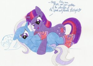 Rating: Questionable Score: 0 Tags: clothing cutie_mark dialogue duo e621 english_text equid equine female female/female feral feral_on_feral footwear friendship_is_magic fur hair hasbro hat headgear headwear horn legwear looking_back lying mammal multicolored_hair my_little_pony mythological_creature mythological_equine mythology on_back purple_body purple_fur purple_hair simple_background smile socks tail text trixie_(mlp) twilight_sparkle_(mlp) twilightflopple two_tone_hair unicorn white_background User: bunchy7s Rating: Questionable Score: 0 Tags: clothing cutie_mark dialogue duo e621 english_text equid equine female female/female feral feral_on_feral footwear friendship_is_magic fur hair hasbro hat headgear headwear horn legwear looking_back lying mammal multicolored_hair my_little_pony mythological_creature mythological_equine mythology on_back purple_body purple_fur purple_hair simple_background smile socks tail text trixie_(mlp) twilight_sparkle_(mlp) twilightflopple two_tone_hair unicorn white_background User: bunchy7s