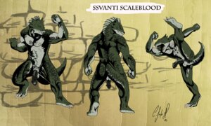 Rating: Explicit Score: 0 Tags: 5:3 anthro backsack balls e621 genitals half-erect male negy nude open_mouth penis pose reptile scalie solo ssvanti ssvanti_scaleblood tail User: bunchy7s