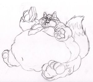 Rating: Safe Score: 0 Tags: 4_toes 5_fingers accessory alkora anthro belly big_belly big_cheeks big_feet black_and_white canid canine domestic_ferret e621 fangs feet fender fingers food fox furaffinity graphite_(artwork) holding_food holding_object hybrid male mammal mascot monochrome morbidly_obese morbidly_obese_anthro morbidly_obese_male mustelid musteline navel necktie obese obese_anthro obese_male open_mouth overweight overweight_anthro overweight_male sandwich_(food) simple_background sitting sketch solo tail teeth toes tongue tongue_out traditional_media_(artwork) true_musteline weasel white_background User: bunchy7s