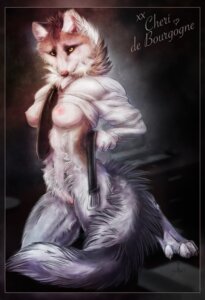 Rating: Explicit Score: 0 Tags: anthro belt breasts canine cheri_d_bourgogne color female furry heterochromia kneeling looking_at_viewer mearu necktie nipples pinup pussy raised_shirt rule34 solo undressing wolf User: bunchy7s