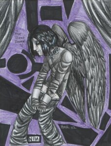 Rating: Safe Score: 0 Tags: 2002 alternative_fashion black_hair clothed clothing collar e621 english_text feathered_wings feathers goth hair humanoid male mammal monochrome nine_inch_nails oversized_clothing pale_skin portrait simple_background solo text three-quarter_portrait traditional_media_(artwork) trent_reznor wings zeriara User: bunchy7s Rating: Safe Score: 0 Tags: 2002 alternative_fashion black_hair clothed clothing collar e621 english_text feathered_wings feathers goth hair humanoid male mammal monochrome nine_inch_nails oversized_clothing pale_skin portrait simple_background solo text three-quarter_portrait traditional_media_(artwork) trent_reznor wings zeriara User: bunchy7s