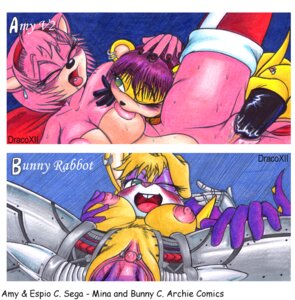 Rating: Explicit Score: 0 Tags: amy_rose anthro archie_comics blush breasts bunnie_rabbot clitoris clitoris_piercing clothing colored_pencil_(artwork) drxii duo e621 ear_piercing espio_the_chameleon eulipotyphlan european_hedgehog eyes_closed female female/female female_penetrated fisting footwear from_behind_position fur genital_piercing genitals gloves handwear hedgehog herpestid lagomorph leporid male male/female male_penetrating male_penetrating_female mammal mina_mongoose mongoose mostly_nude multiple_images nipples nude one_eye_closed open_mouth penetration piercing pink_body pink_fur rabbit sega sex shoes sonic_the_hedgehog_(archie) sonic_the_hedgehog_(comics) sonic_the_hedgehog_(series) tongue tongue_piercing traditional_media_(artwork) vaginal vaginal_penetration vulva vulva_piercing User: bunchy7s