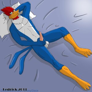 Rating: Explicit Score: 0 Tags: 1:1 2011 anthro avian balls beak bed biped bird blue_body blue_feathers e621 erection feathers fedrick furniture genitals green_eyes looking_at_viewer lying male non-mammal_balls nude on_back on_bed penis picid piciform solo the_woody_woodpecker_show universal_studios woodpecker woody_woodpecker User: bunchy7s