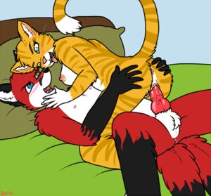 Rating: Explicit Score: 0 Tags: anthro anus bed blue_eyes blush breasts canid canine duo e621 erection felid female female_penetrated fox furniture genitals gloves_(marking) green_eyes heterochromia interspecies knot male male/female male_penetrating male_penetrating_female mammal markings multi_tail nipples nude penetration penile penile_penetration penis penis_in_vagina pillow sex tail tongue tongue_out vaginal vaginal_penetration vulva yellow_eyes zenia User: bunchy7s
