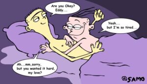 Rating: Explicit Score: 0 Tags: ed_(ed_edd_n_eddy) ed_edd_n_eddy eddy_(ed_edd_n_eddy) male male_only rule34 samo straight_hair tagme yaoi User: bunchy7s
