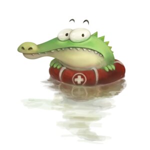 Rating: Safe Score: 0 Tags: 1:1 2011 ambiguous_gender crocodile crocodilian e621 eyebrows feral fingers flotation_device green_body reptile scalie sharp_teeth silverfox5213 solo teeth water User: bunchy7s