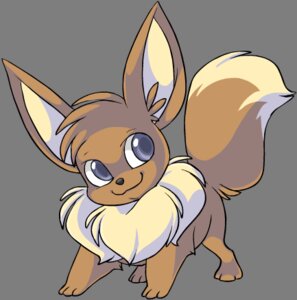 Rating: Safe Score: 0 Tags: 3_toes alpha_channel ambiguous_gender big_eyes black_nose brown_body brown_fur canid canine cel_shading dipstick_tail e621 eevee feet feral front_view fur generation_1_pokemon grey_eyes long_ears looking_aside low_res mammal mane markings multicolored_tail nintendo nude pokemon pokemon_(species) raised_tail shaded simple_background smile solo suta_raito tail tail_markings toes transparent_background User: bunchy7s