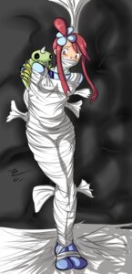 Rating: Explicit Score: 0 Tags: 1girls blue_eyes blush bondage cocoon female gag gagged helpless human interspecies kalindorf mummification nintendo pokemon pokemon_bw pokemon_gsc red_hair rule34 scared skyla_(pokemon) solo spider spider_web spinarak web web_bondage web_gag User: bunchy7s