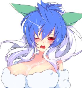 Rating: Questionable Score: 0 Tags: blue_hair blush breasts bust cum cum_on_body cum_on_breasts cum_on_hair cum_on_upper_body facial female highres jumpluff large_breasts long_hair multicolored_hair nakamura_sandayo nintendo nipples open_mouth personification pokemon red_eyes rule34 simple_background solo tongue white_background white_hair wink User: bunchy7s