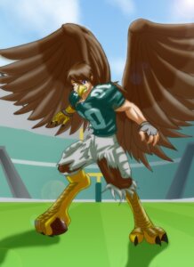 Rating: Safe Score: 0 Tags: 4_toes accipitrid accipitriform american_football anisodactyl anthro avian avian_feet bald_eagle beak bird bottomwear clothing digital_media_(artwork) e621 eagle feathered_wings feathers feet gloves handwear hi_res male nfl pheagle philadelphia_eagles sea_eagle shirt shorts solo species_transformation sport stadium swoop_(philadelphia_eagles) talons toes topwear torn_clothing toughset transformation wings User: bunchy7s Rating: Safe Score: 0 Tags: 4_toes accipitrid accipitriform american_football anisodactyl anthro avian avian_feet bald_eagle beak bird bottomwear clothing digital_media_(artwork) e621 eagle feathered_wings feathers feet gloves handwear hi_res male nfl pheagle philadelphia_eagles sea_eagle shirt shorts solo species_transformation sport stadium swoop_(philadelphia_eagles) talons toes topwear torn_clothing toughset transformation wings User: bunchy7s