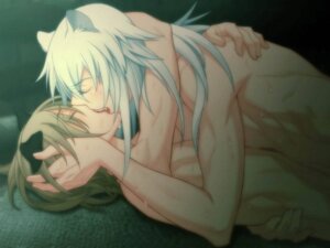 Rating: Explicit Score: 0 Tags: 2boys animal_ears blonde_hair cat_boy cat_ears catboy closed_eyes french_kiss game_cg kissing konoe lamento male multiple_boys multiple_males nude rai_(lamento) rule34 sex sweat white_hair yaoi User: bunchy7s