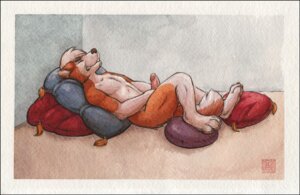 Rating: Explicit Score: 0 Tags: anthro biped canid canine canis domestic_dog e621 erection eyes_closed genitals humanoid_genitalia humanoid_penis kapoku keovi lying male mammal masturbation nude on_back penile penile_masturbation penis pillow solo tail User: bunchy7s