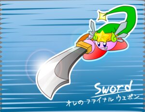 Rating: Safe Score: 0 Tags: airloe alien ambiguous_gender clothing cute_fangs e621 fangs hat headgear headwear holding_melee_weapon holding_object holding_weapon japanese_text kirby kirby_(series) melee_weapon nintendo pink_body smile solo star sword sword_kirby teeth text ultra_sword_kirby unavailable_at_source waddling_head weapon y2k_(graphic_design) User: bunchy7s
