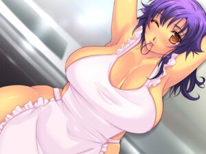 Rating: Questionable Score: 0 Tags: apron blush breasts cleavage female large_breasts long_hair looking_at_viewer nude purple_hair rule34 solo standing wink yellow_eyes yoko_jyusuke User: bunchy7s Rating: Questionable Score: 0 Tags: apron blush breasts cleavage female large_breasts long_hair looking_at_viewer nude purple_hair rule34 solo standing wink yellow_eyes yoko_jyusuke User: bunchy7s
