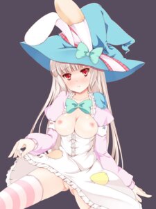 Rating: Explicit Score: 0 Tags: animal_ears bow breasts breasts_out bunny_ears female hat irisu_kyouko irisu_syndrome large_breasts nipples no_panties open_mouth pointy_chin pussy red_eyes ribbon rule34 shirt_pull simple_background sitting solo striped striped_legwear thighhighs uncensored white_hair witch_hat yako User: bunchy7s Rating: Explicit Score: 0 Tags: animal_ears bow breasts breasts_out bunny_ears female hat irisu_kyouko irisu_syndrome large_breasts nipples no_panties open_mouth pointy_chin pussy red_eyes ribbon rule34 shirt_pull simple_background sitting solo striped striped_legwear thighhighs uncensored white_hair witch_hat yako User: bunchy7s