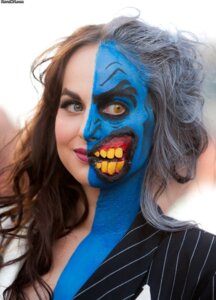 Rating: Questionable Score: 0 Tags: cosplay crossgender dc_comics e621 female grandfathered_content harvey_dent makeup mtf_crossgender not_furry real solo two-face unknown_artist User: bunchy7s
