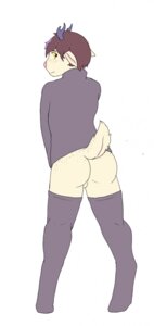 Rating: Explicit Score: 0 Tags: antlers backsack balls bottomless butt clothed clothing deer e621 femboy freckles genitals hi_res hooves horn male mammal shirt shy solo topwear weeg_(weegboi) weegboi User: bunchy7s