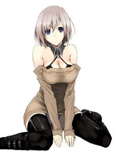 Rating: Explicit Score: 0 Tags: 1girls akahoshi_kenji barbecue_(artist) bare_shoulders black_legwear black_thighhighs blue_eyes blue_panties boots breasts cleavage female large_breasts off_shoulder original panties pantyshot pantyshot_(sitting) pantyshot_sitting rule34 shiny shiny_clothes short_dress short_hair silver_hair sitting solo strap striped striped_panties thighhighs underwear zettai_ryouiki zipper User: bunchy7s
