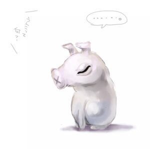 Rating: Safe Score: 0 Tags: ambiguous_gender dialogue digital_media_(artwork) domestic_pig e621 ellipsis eyelashes eyes_closed featureless_limbs feral floppy_ears glistening glistening_body japanese_text mammal monochrome mouth_closed neutral_expression pointy_ears shaded shinsekai_yori simple_background solo suid suine sus_(pig) text toony unknown_artist white_background white_body x_marking User: bunchy7s