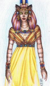 Rating: Safe Score: 0 Tags: animal_humanoid atef_crown bast cat_humanoid clothing crown deity dress e621 egyptian egyptian_clothing egyptian_headdress egyptian_mythology felid felid_humanoid feline feline_humanoid female headdress headgear headwear hi_res humanoid jewelry kalasiris mammal mammal_humanoid middle_eastern_mythology mythology myworld1 necklace nemes_(clothing) pectoral_(jewelry) solo User: bunchy7s