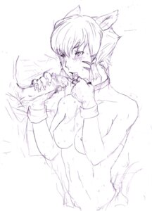 Rating: Explicit Score: 0 Tags: blush breasts censored cum fellatio female final_fantasy final_fantasy_xi fur male mithra monochrome oral penis pointless_censoring rule34 scar short_hair sketch sweat User: bunchy7s