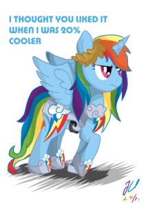 Rating: Safe Score: 0 Tags: 2013 blue_body blue_feathers blue_fur cutie_mark e621 english_text equid equine feathered_wings feathers female feral friendship_is_magic fur hair hasbro hi_res horn mammal multicolored_hair multicolored_tail my_little_pony mythological_creature mythological_equine mythology rainbow_dash_(mlp) rainbow_hair rainbow_tail solo tail teammagix text winged_unicorn wings User: bunchy7s