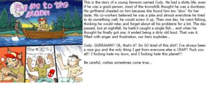Rating: Safe Score: 0 Tags: alien angry anthro artist_name base_two_layout black_body black_fur blockage_(layout) boat bottomwear brown_body brown_fur claws clenched_teeth clothing comic cross-popping_vein dipstick_tail e621 english_text finger_claws fishing_rod four_frame_image fur furgonomic_headwear furgonomics grawlixes hat headgear headwear horizontal_blockage humor kidnapping male mariano markings moon narration night open_mouth outside panel_skew pants plant profanity shirt shocked solo story tail tail_markings teeth text topwear torn_shoes tree two_row_layout url vehicle water watercraft yellow_clothing yellow_shirt yellow_topwear User: bunchy7s