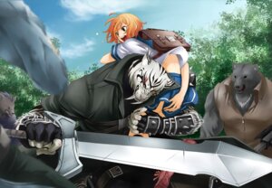 Rating: Safe Score: 0 Tags: bear e621 fangs felid female fur group human male mammal melee_weapon pantherine prehistoric_species saber-toothed_tiger sword tatsumi teeth tiger unknown_artist warrior weapon white_body white_fur User: bunchy7s