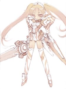 Rating: Explicit Score: 0 Tags: blade blade_(galaxist) elf female female_only maid pointy_ears rule34 solo thighhighs tied_hair twintails User: bunchy7s