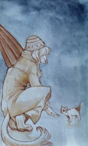 Rating: Safe Score: 0 Tags: 2008 ambiguous_gender anthro canid canine canis clothing coat domestic_dog duo e621 feeding female feral hibbary khenti male mammal tail topwear umbrella young young_ambiguous young_feral User: bunchy7s