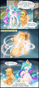 Rating: Safe Score: 0 Tags: 2014 absurd_res apple applejack_(mlp) bath black_border blonde_hair border clothing comic cowboy_hat crown curtains cutie_mark dialogue dstears duo e621 earth_pony eating english_text equid equine eyes_closed feathered_wings feathers female food freckles friendship_is_magic fruit fur glowing gold_(metal) green_eyes hair hasbro hat headgear headwear hi_res horn horse jewelry magic mammal multicolored_hair my_little_pony mythological_creature mythological_equine mythology necklace open_mouth orange_body orange_fur plant pony princess_celestia_(mlp) purple_eyes royalty shower_curtain sleeping text transformation unicorn water white_body white_fur winged_unicorn wings User: bunchy7s