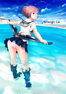Rating: Explicit Score: 0 Tags: boomerang boots clothing cloud female hojo_kuniko houjou_kuniko looking_back ocean panties pantyshot pink_hair polka_dot polka_dot_panties purple_eyes rule34 school_uniform shangri-la short_hair skirt sky tonbo underwear wading water User: bunchy7s